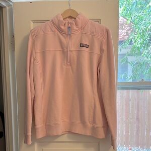 Women's vineyard vines half zip Pink Pullover Top